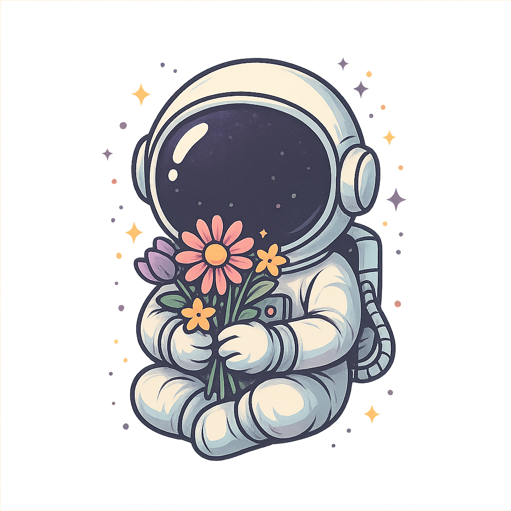 FORFAIT - PREMIUM - Cosmic Florist — Cute Astronaut